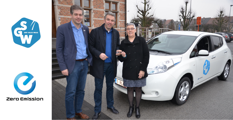 Sint Gillis Waas kiest voor de Nissan Leaf