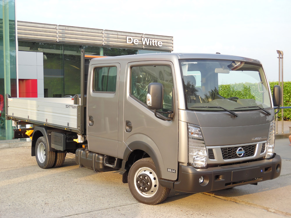 opbouw uitbouw bedrijfswagens bij Nissan De Witte