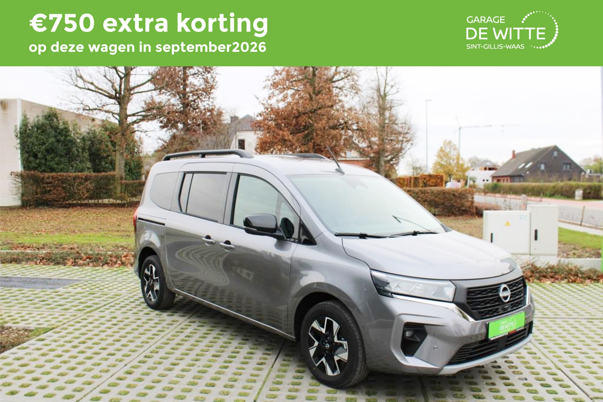 Nissan Townstar COMBI L1H1 N-CONNECTA 130pk (Automaat) + Design Pack