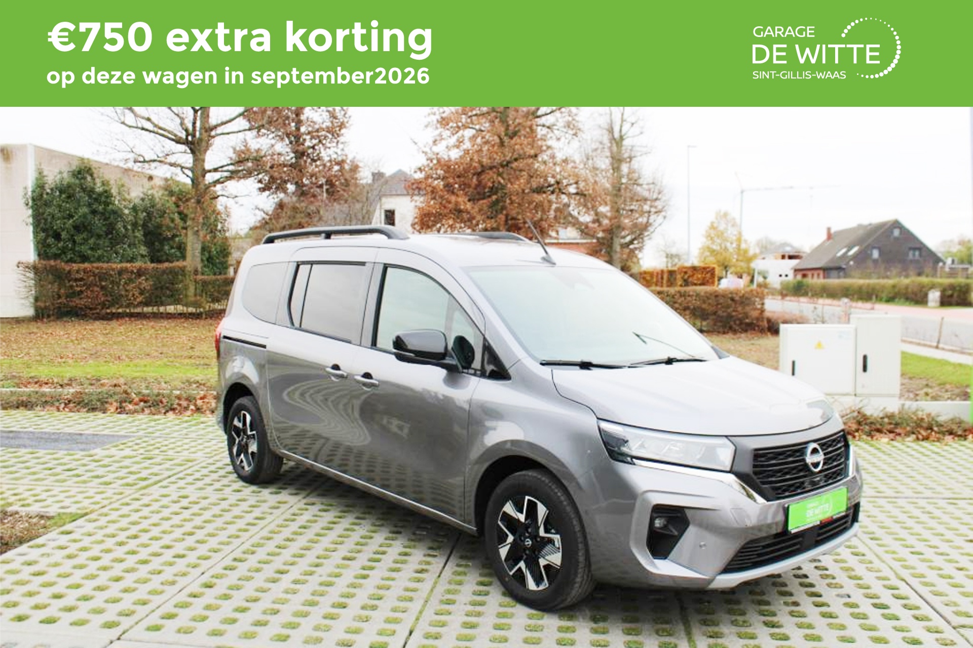 Nissan Townstar COMBI L2H1 TEKNA (Automaat) – 7 Zitplaatsen